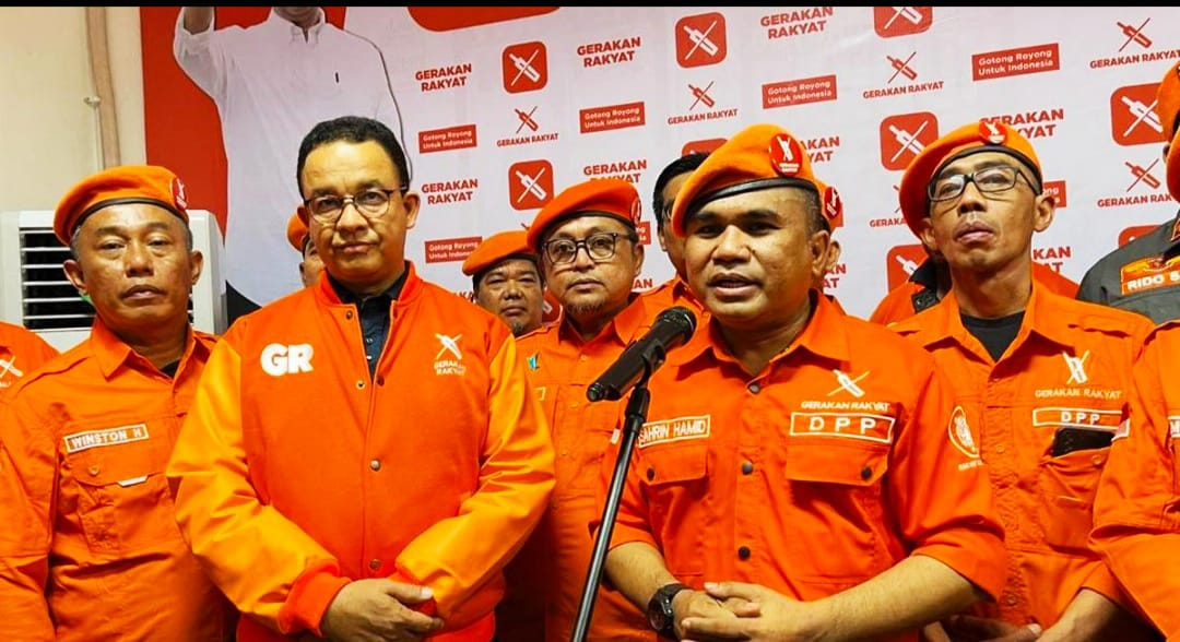 Gerakan Rakyat Resmi Naik Kelas Jadi Partai Politik, Deklarasi Terbuka Usung Anies Baswedan sebagai Presiden.