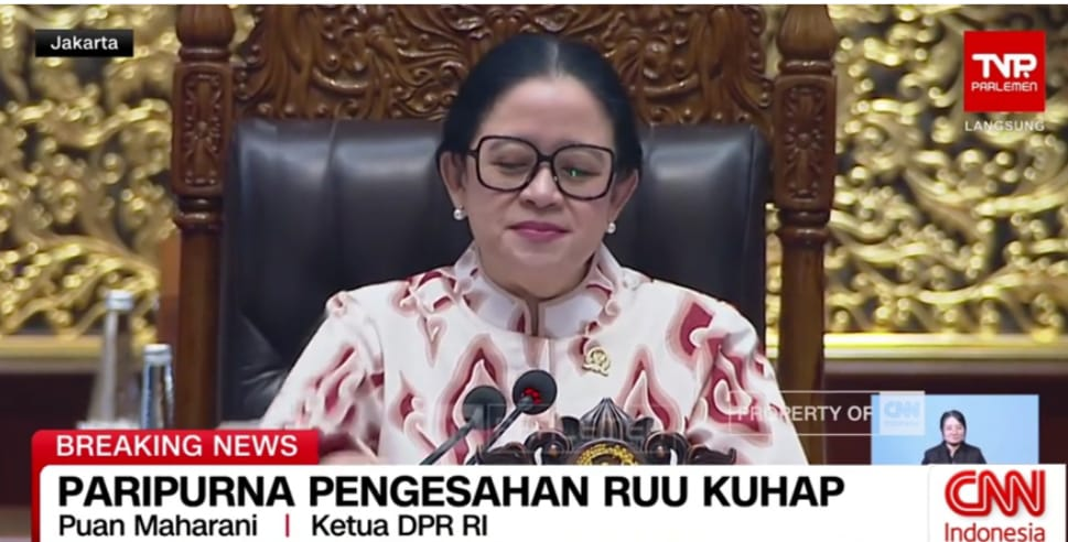 DPR Resmi Sahkan RKUHAP Jadi UU — Waktu & Fakta Utama