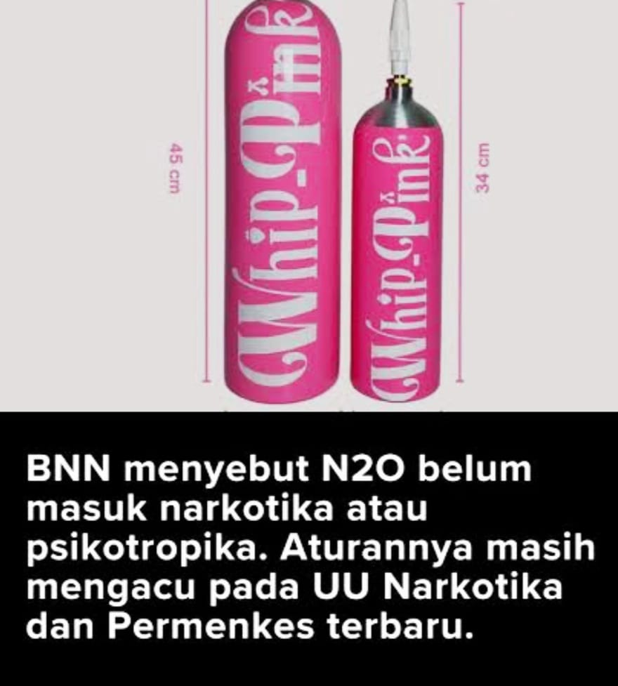 Celah Aturan Disorot, BNN Khawatir Whip Pink Disalahgunakan