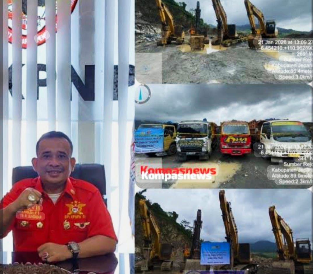Bareskrim Polri Turun Gunung! Tambang Ilegal Jepara Ditutup, Alat Berat dan Truk Disegel