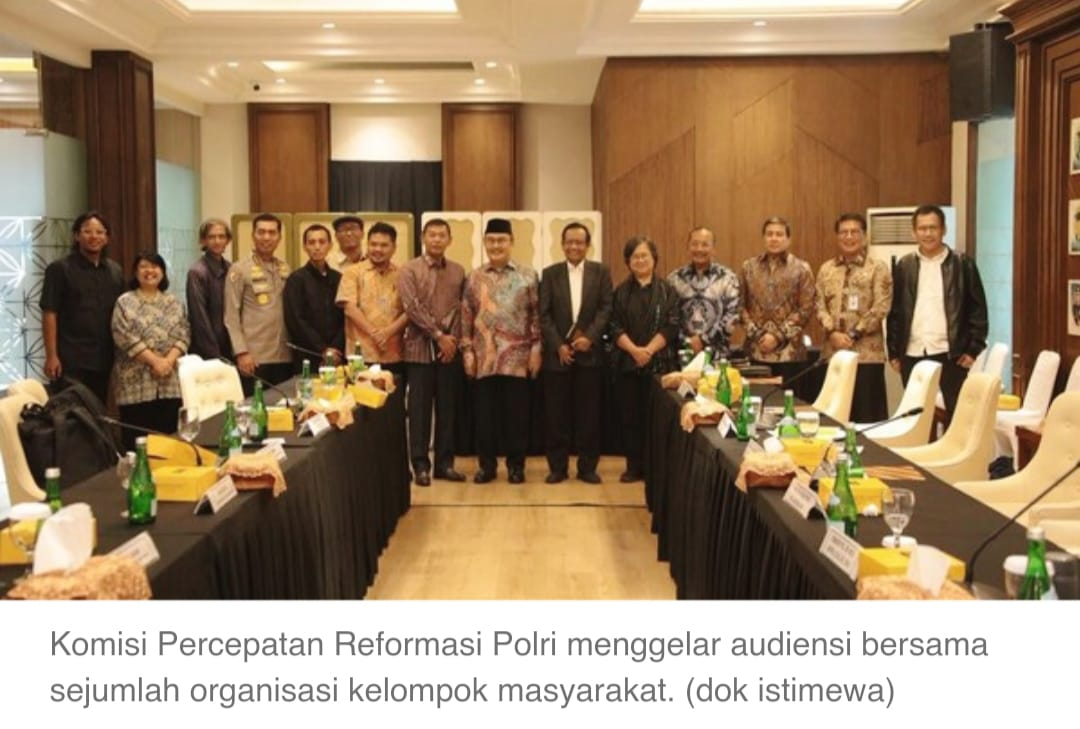 Komisi Reformasi Polri Serap Aspirasi Ormas dan Kelompok Masyarakat: Pembenahan Kepolisian Kini Libatkan Publik Secara Terbuka
