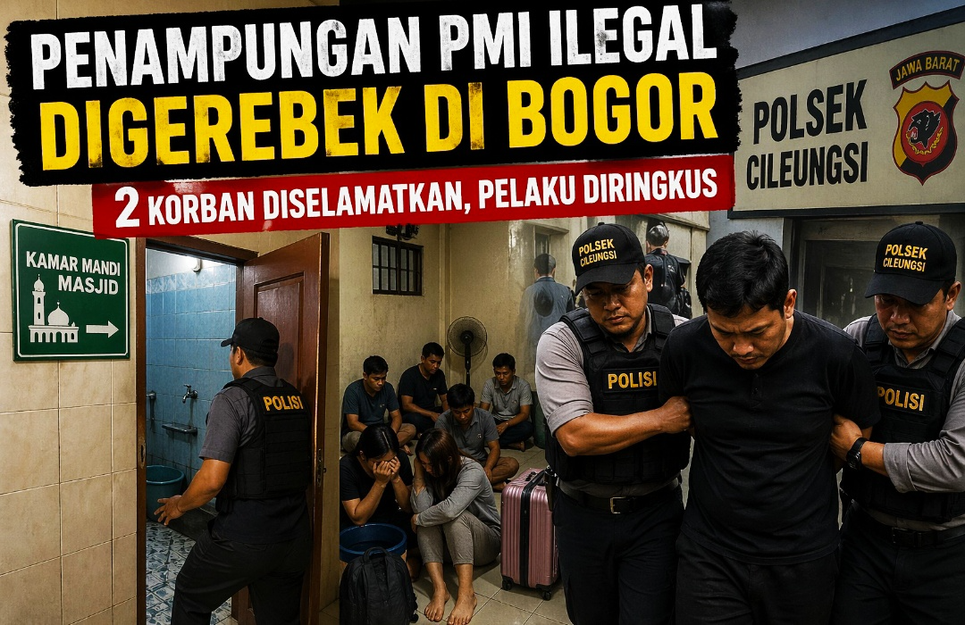 Waspada Mafia TPPO Bogor: Polisi Selamatkan Dua Warga Karawang dari Sindikat PMI Ilegal.