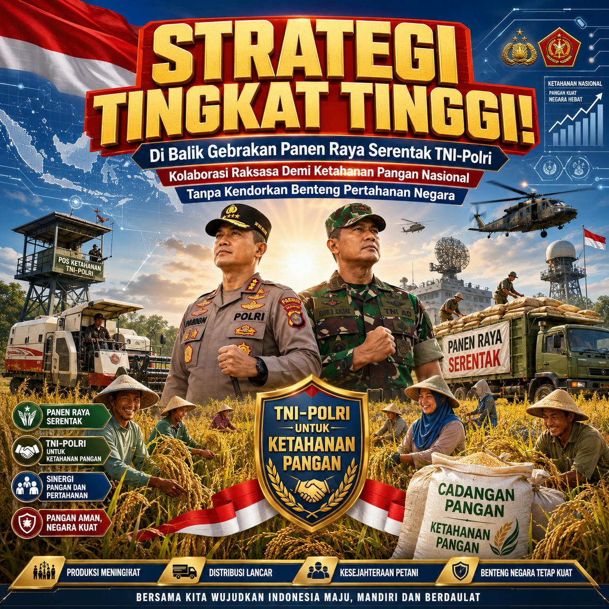 Presiden Prabowo Puji Habis-Habisan Peran Polri dan TNI: Bukti Nyata Anak Kandung Rakyat!