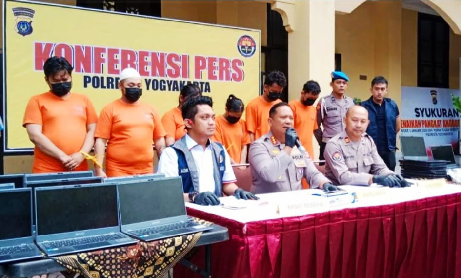 Polresta Yogyakarta Bongkar Sindikat Love Scamming Internasional, Korban Terjebak Cinta Palsu