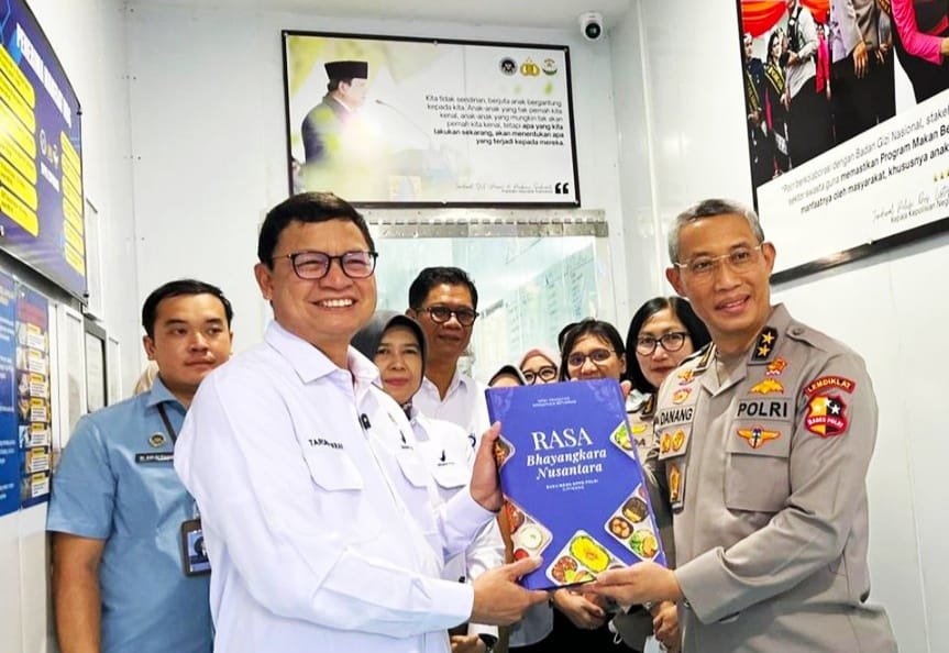 BPOM Beri Nilai A untuk SPPG Polri Cipinang, Standar Keamanan Pangan Dinilai Sangat Baik.
