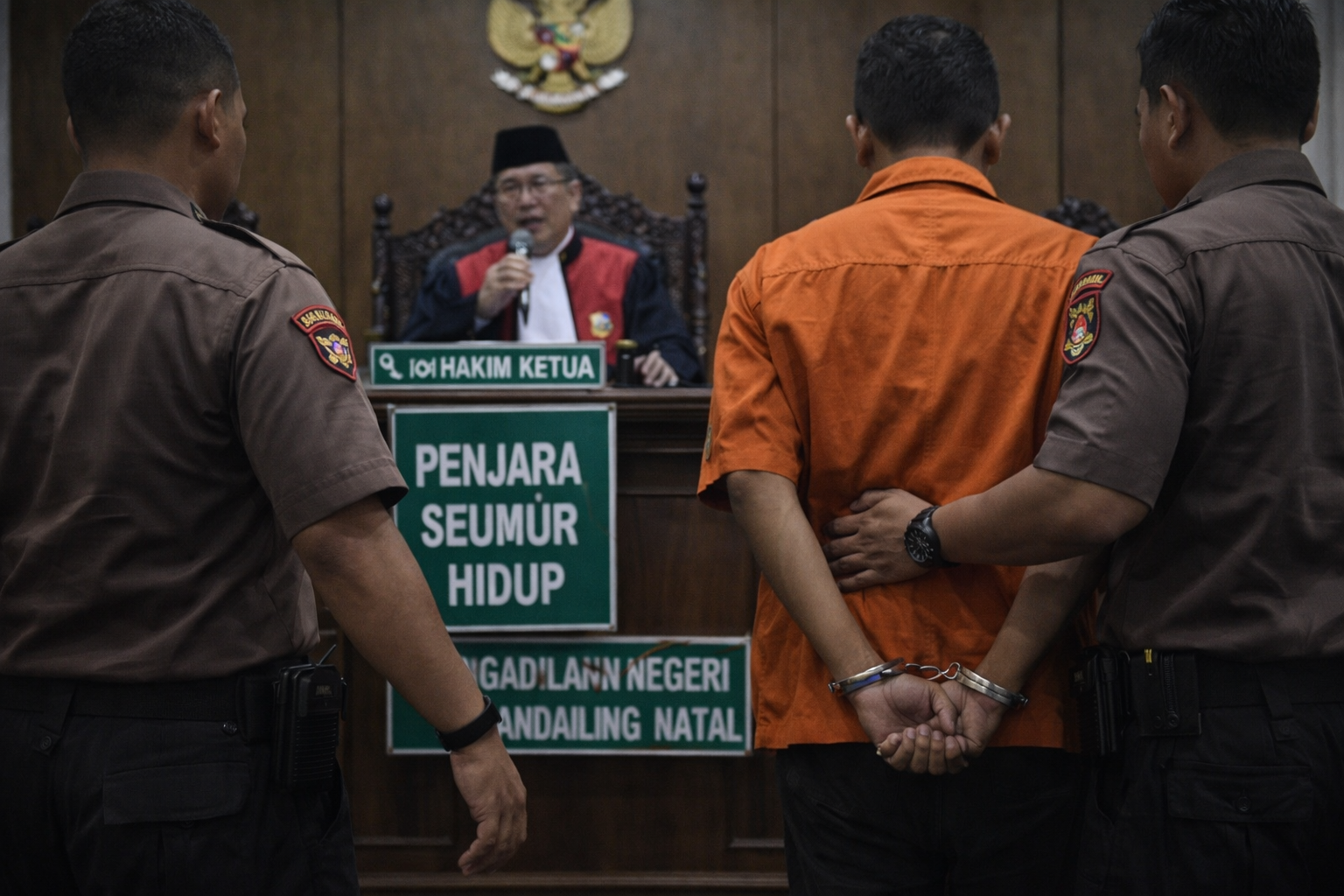 Pembunuh Siswi Paskibra di Sumut Divonis Penjara Seumur Hidup