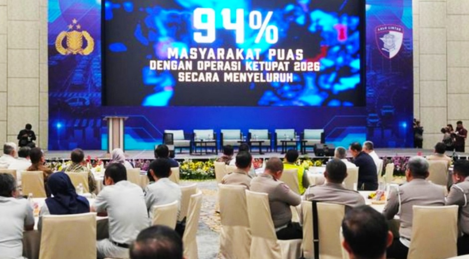 Rahasia Angka Kecelakaan Turun: Intip Hasil Anev Operasi Ketupat 2026 di Hotel Padma Semarang.