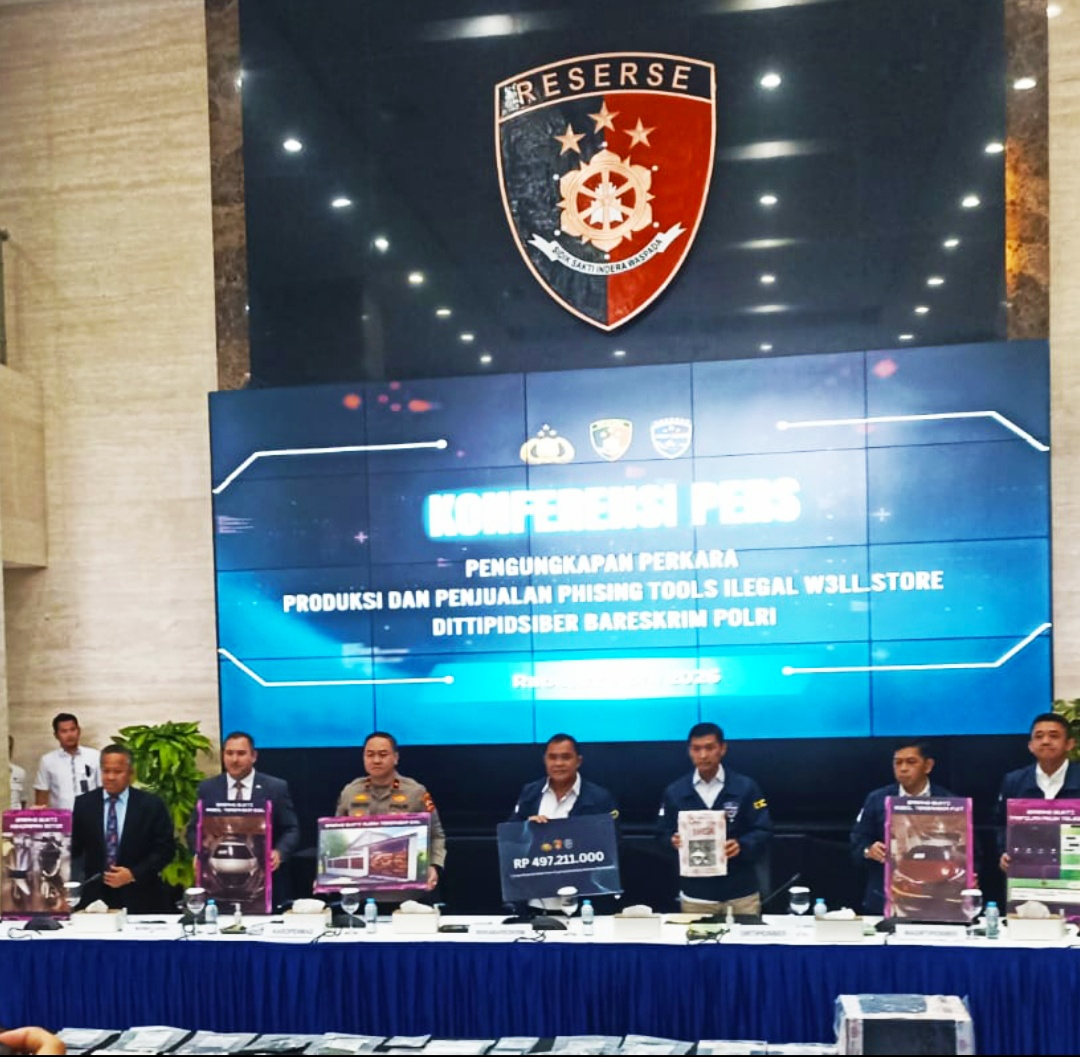 Waspada Phishing Tools W3LL.STORE! Polri & FBI Ungkap Kerugian Korban Tembus Rp350 Miliar.