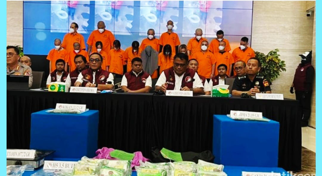 Bareskrim Bongkar Jaringan Narkoba Rp60 Miliar Jelang DWP Bali, Minggu lalu — 17 Tersangka Ditangkap!