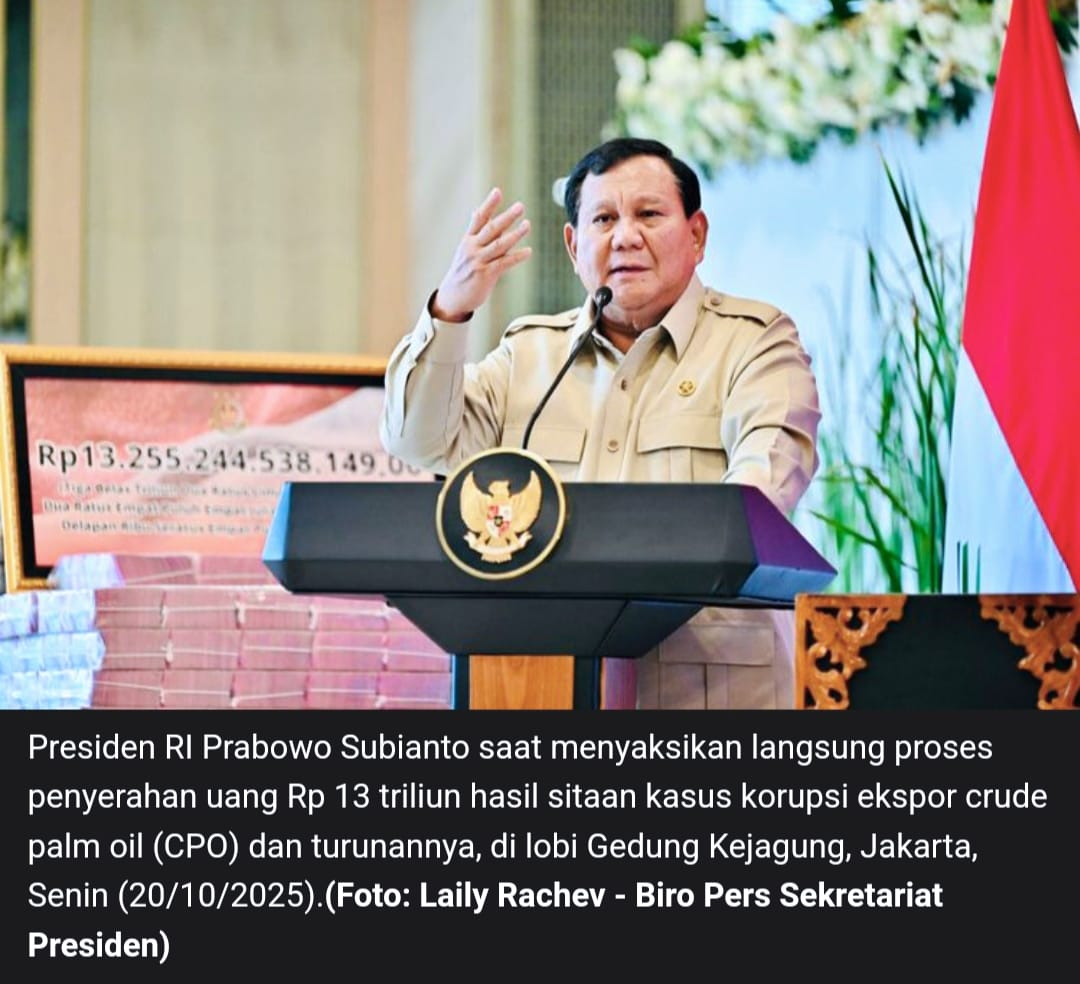 Penegakan Hukum Harus Berhati Nurani, Tegas Prabowo