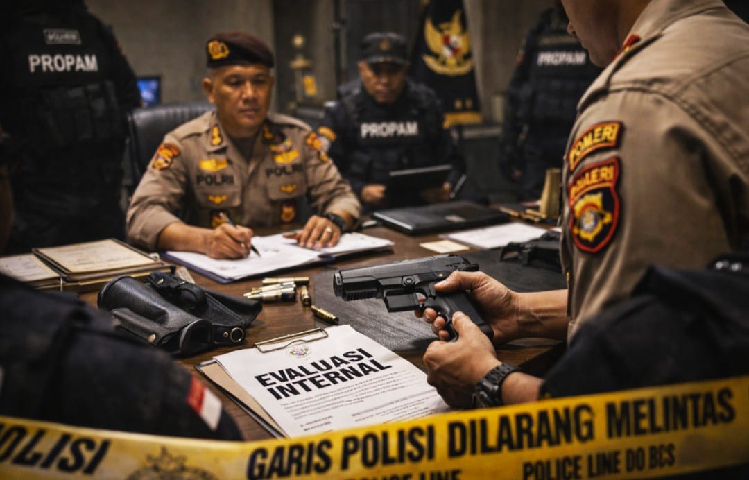 Polri Tegaskan Evaluasi Ketat Penggunaan Senjata Api Anggota Usai Kasus 'Penembakan' di Makassar