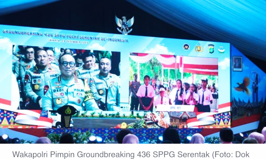 Gaspol Program MBG! Wakapolri Pimpin Groundbreaking 436 SPPG Serentak di Seluruh Indonesia