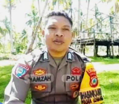 Polisi di Ujung Negeri! Bripka Hamzah 15 Tahun Setia Mengabdi untuk Warga Pulau Terluar