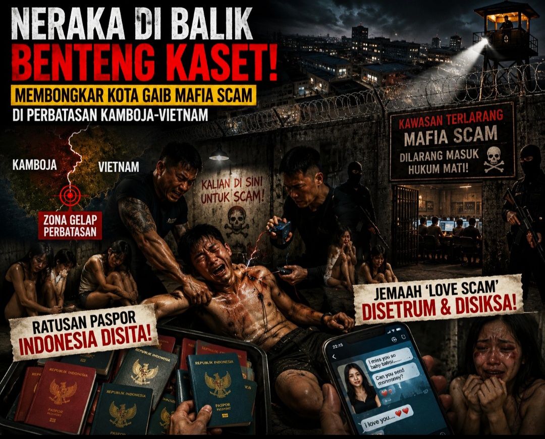 Membongkar Kota Gaib Mafia Scam di Perbatasan Kamboja-Vietnam: Ratusan Paspor Indonesia Disita