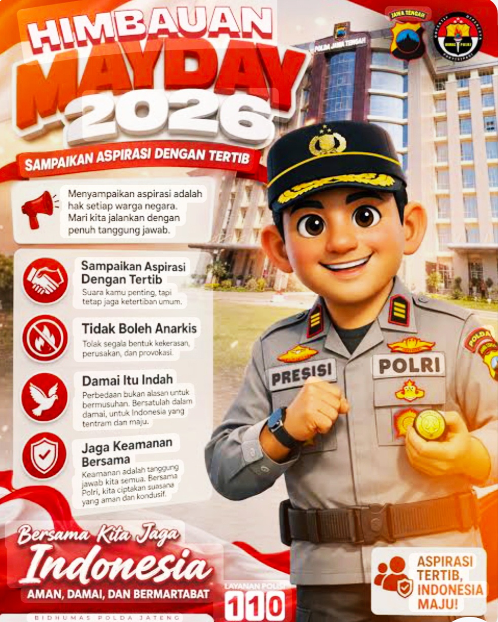 Aksi Nyata Polri! Kawal 230 Ribu Buruh di May Day 2026: Pengamanan Humanis, Jalur Jakarta Dijamin Lancar Jaya!