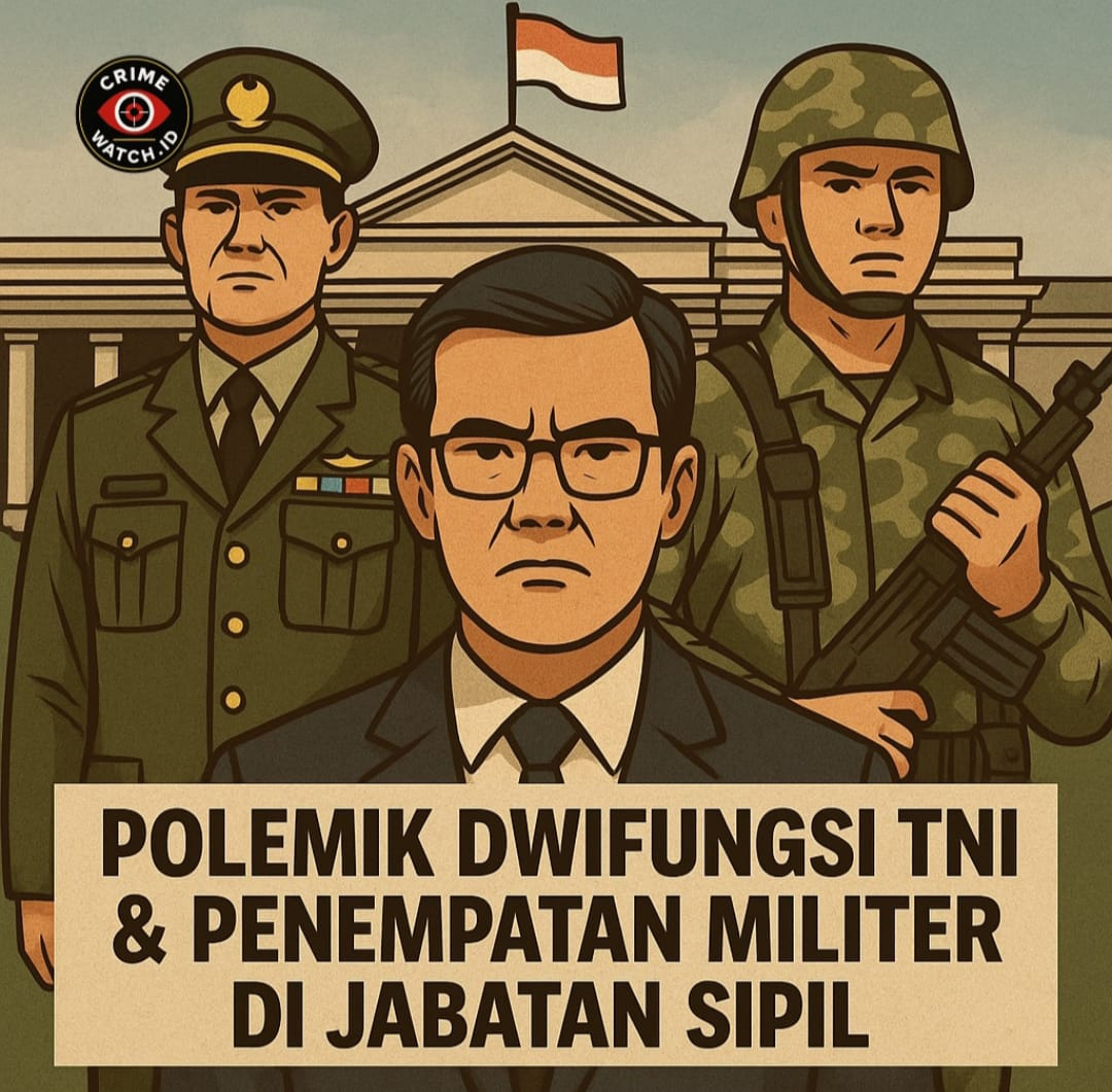 Sandyakalaning NKRI? Polemik Dwifungsi TNI & Penempatan Militer di Jabatan Sipil Dinilai Ancaman Serius bagi Demokrasi