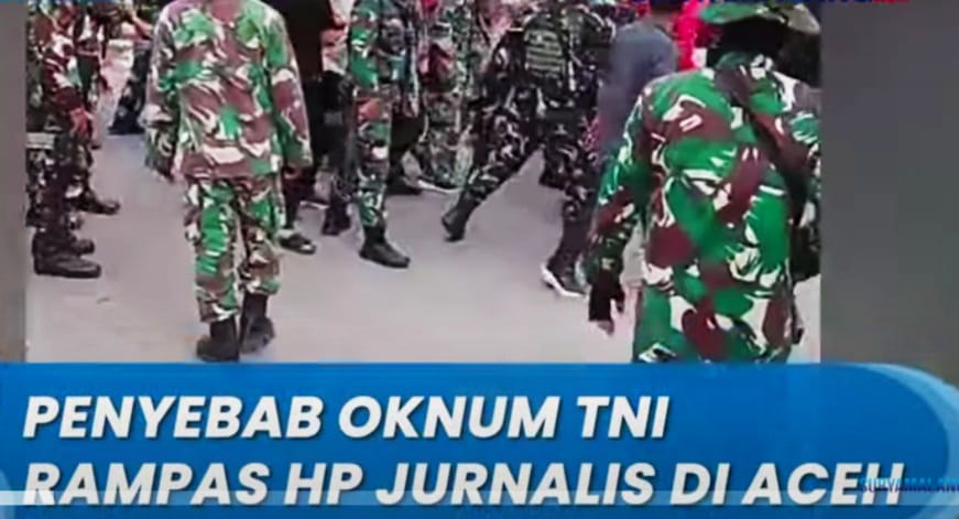 Heboh! Oknum TNI Rampas Ponsel Wartawan & Hancurkan Bukti Liputan, Kebebasan Pers Diancam di Aceh Utara!