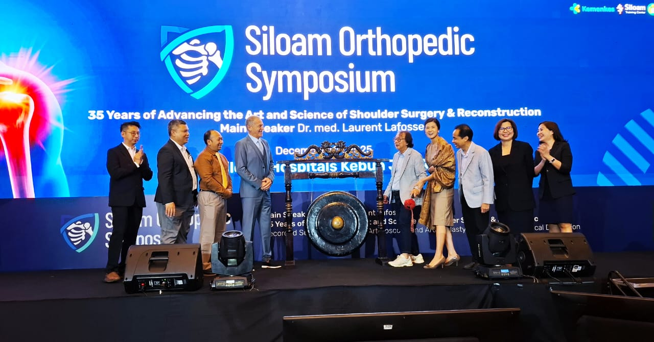 Hadirkan Pakar Bedah Bahu Dunia, Dr. Laurent Lafosse — Siloam Hospitals Kebon Jeruk Mantapkan Diri Jadi Pusat Rujukan Ortopedi Berstandar Global