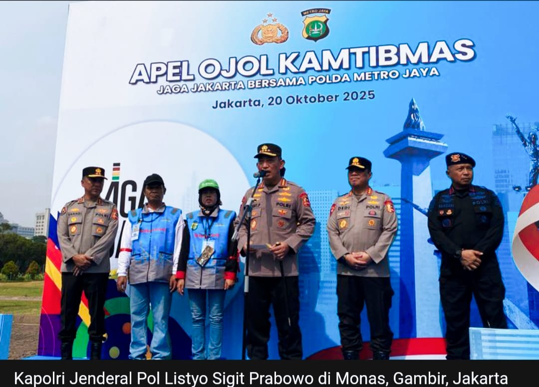 Kapolri Dorong Hadirnya Fitur “Lapor Polisi” di Aplikasi Ojol untuk Integrasi Keamanan Publik