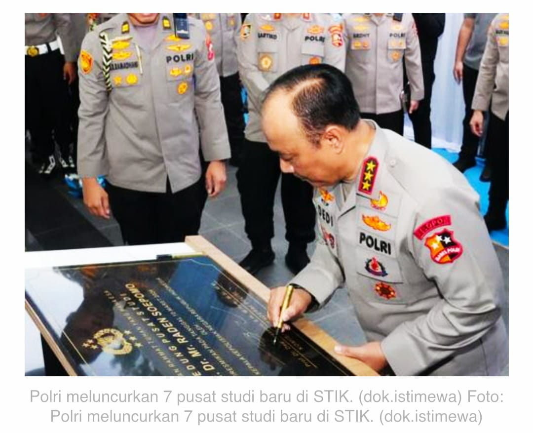 Polri Bangun “Mesin Otak” Baru! 16 Pusat Studi Kepolisian Diluncurkan, Era Polisi Berbasis Riset Resmi Dimulai