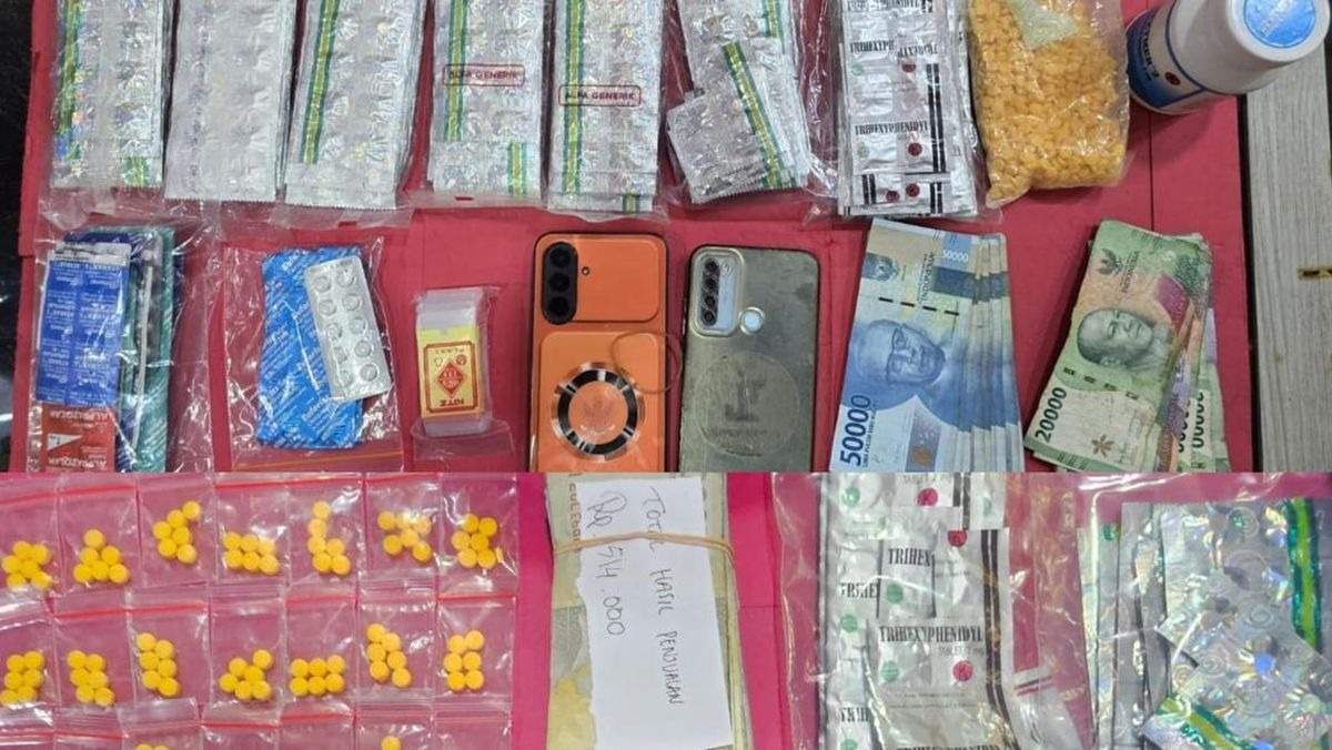 Terbongkar! Modus Toko Pulsa dan Sembako Jadi Kedok Jual Obat Keras di Depok–Jaksel, Polisi Sita Puluhan Ribu Pil
