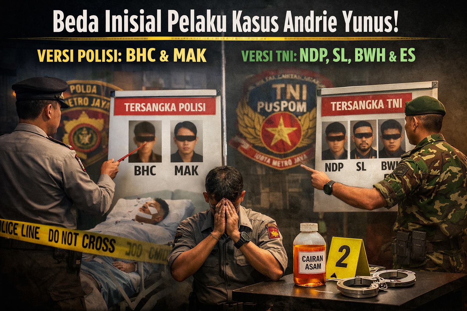 Tak Sekadar Dugaan! Polri Gunakan Data Digital Ungkap Pelaku Andrie Yunus