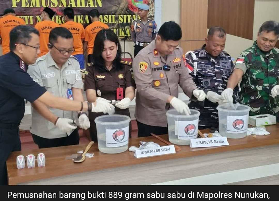 “TERBONGKAR! Polres Nunukan Ungkap Perubahan Jalur Baru Sindikat Narkoba Internasional — Modus Makin Licin dan Canggih!”