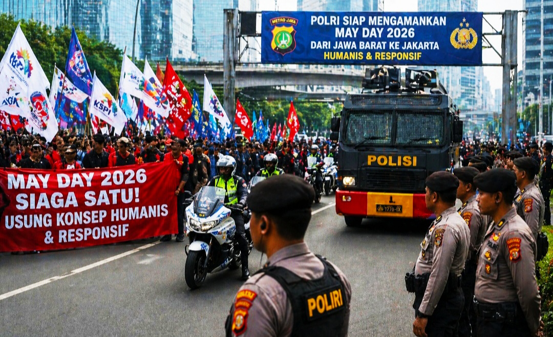 May Day 2026: Polisi Janji Tak Ada Gas Air Mata, Kedepankan Pengamanan Humanis dan Solutif!