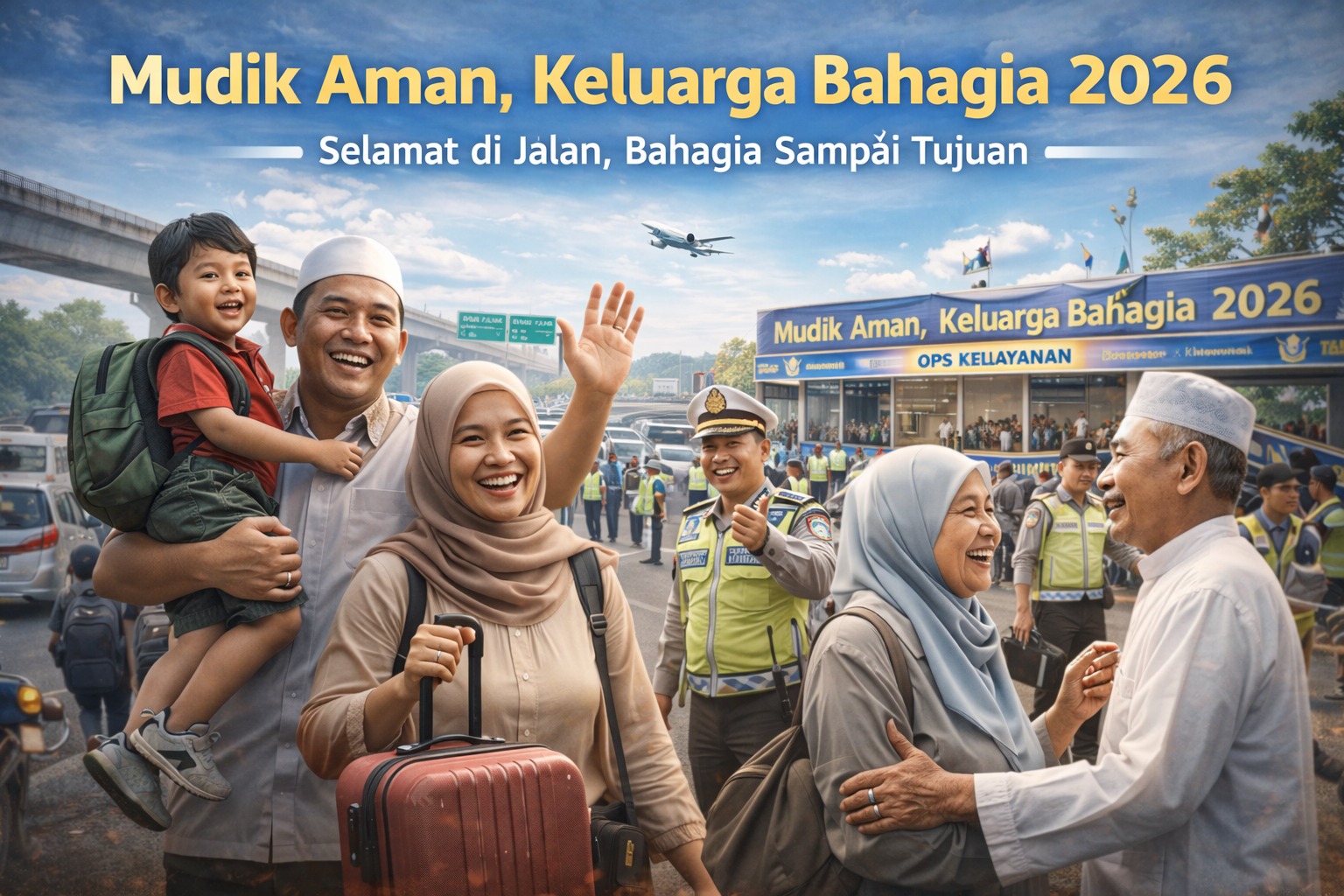 MUDIK Aman, KELUARGA Bahagia 2026