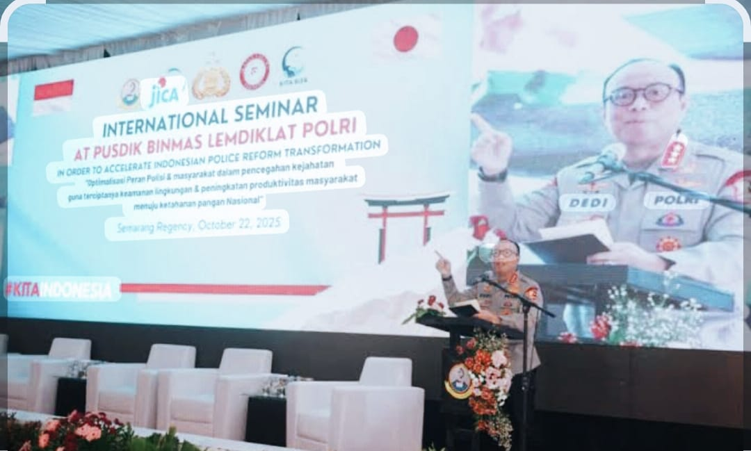Seminar Internasional: Wakapolri Tegaskan Pembenahan Profesionalisme di Polri.