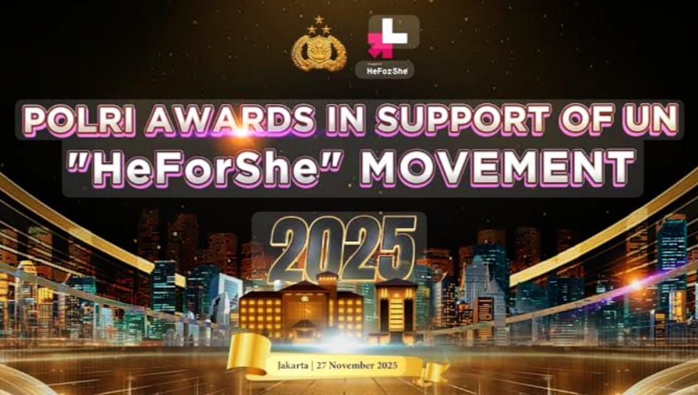 HEBOH! Polri Gelar HeForShe Awards 2025 — Kapolri Tegaskan Komitmen Besar pada Kesetaraan Gender & Perlindungan Perempuan