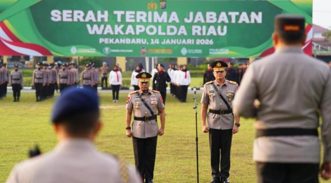 Kapolda Riau Pimpin Sertijab Wakapolda, Brigjen Hengki Haryadi Resmi Duduki Jabatan Strategis