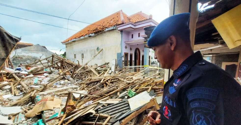 Petasan Meledak di Situbondo, Gegana Turun Selidiki TKP