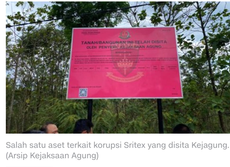 Kejagung Sita 6 Bidang Tanah Milik Sritex di Karanganyar dan Solo
