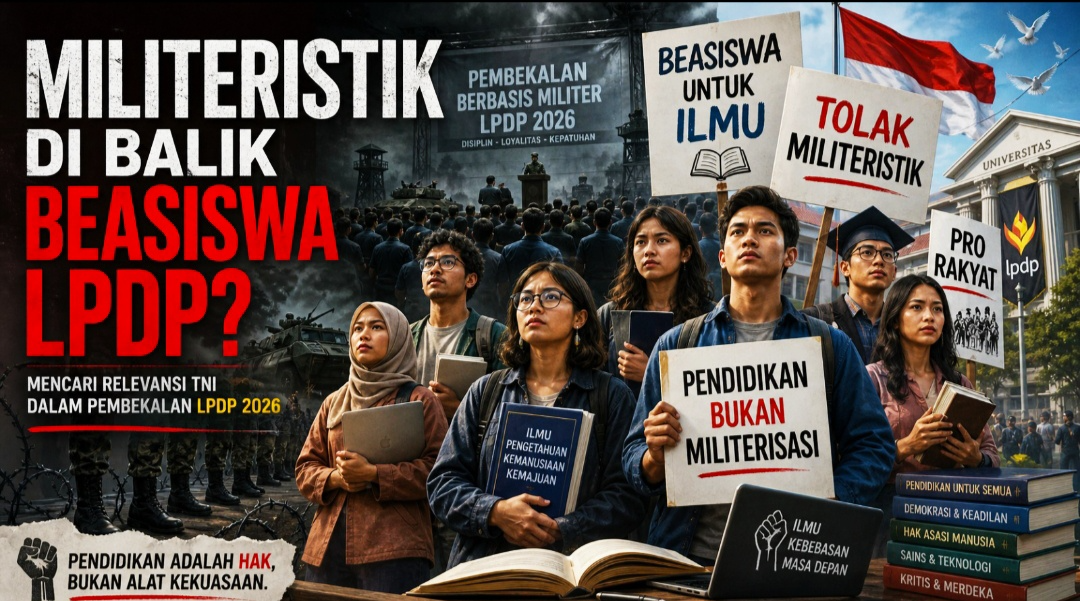 OPINI : Militeristik di Balik Beasiswa: Mencari Relevansi TNI dalam Pembekalan LPDP 2026