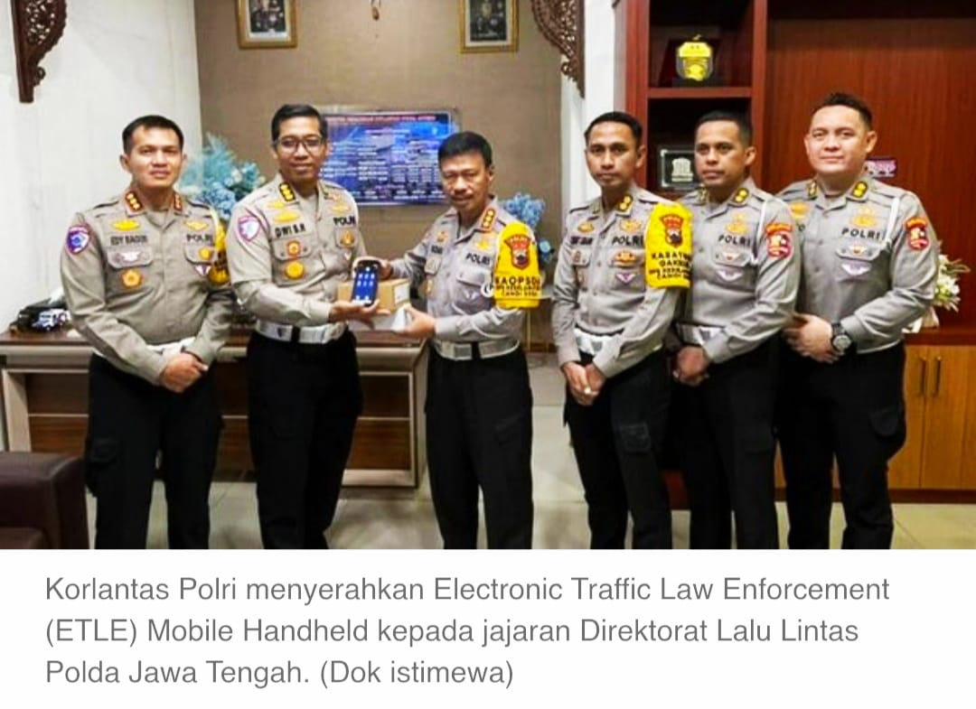 Korlantas Turunkan ETLE Mobile Handheld di Jawa Tengah: Tilang Manual Digeser, Pengawasan Digital Dipercepat