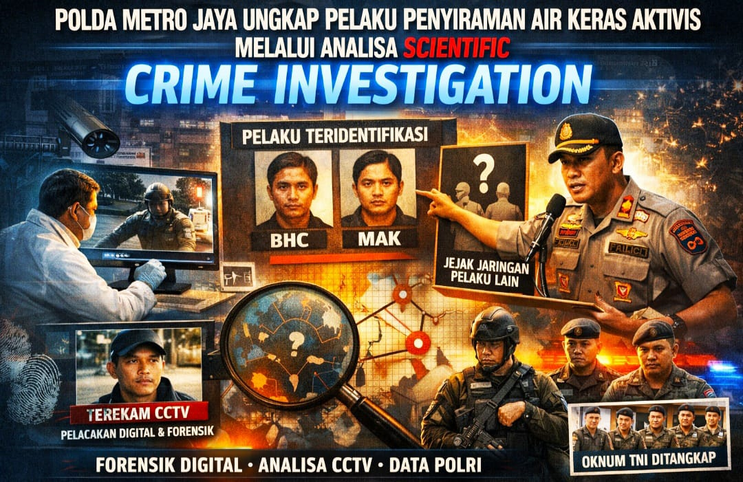 Tak Asal Tangkap! Polri Ungkap Pelaku dengan Scientific Crime Investigation