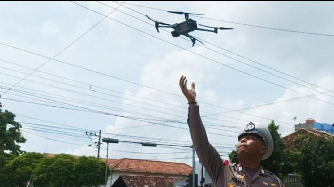 Korlantas Resmi Operasikan ETLE Drone, Pengawasan Lalu Lintas Kini Menjangkau Titik Rawan
