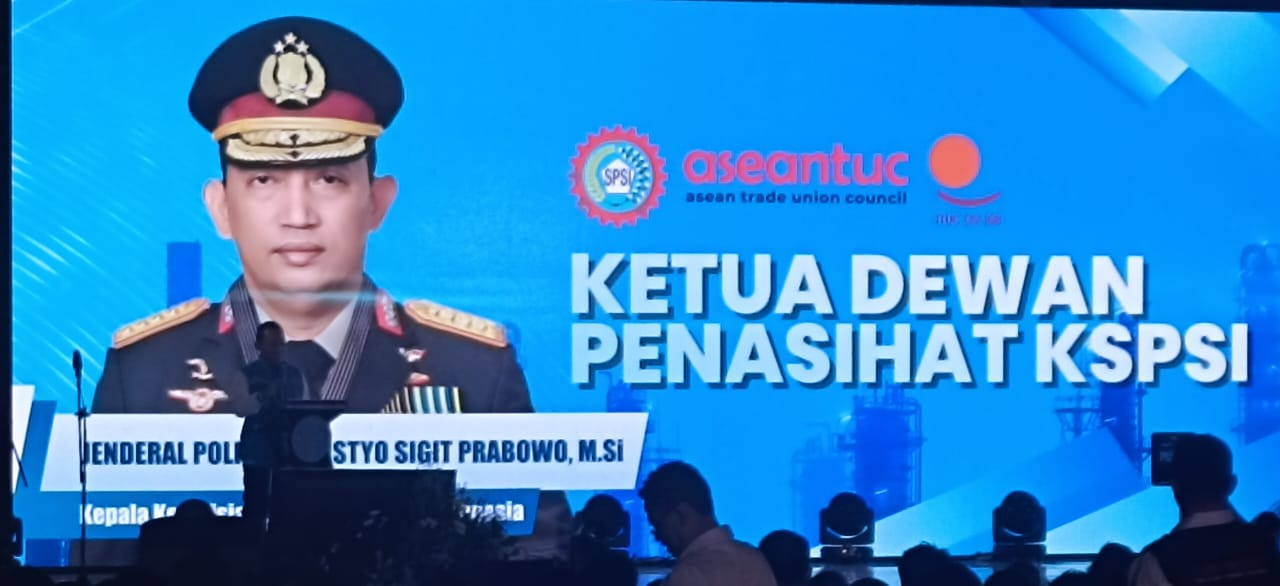 Kapolri Jenderal Listyo Sigit Prabowo Resmi Ditunjuk sebagai Ketua Dewan Penasihat KSPSI dalam Rapimnas 2025 di Jakarta