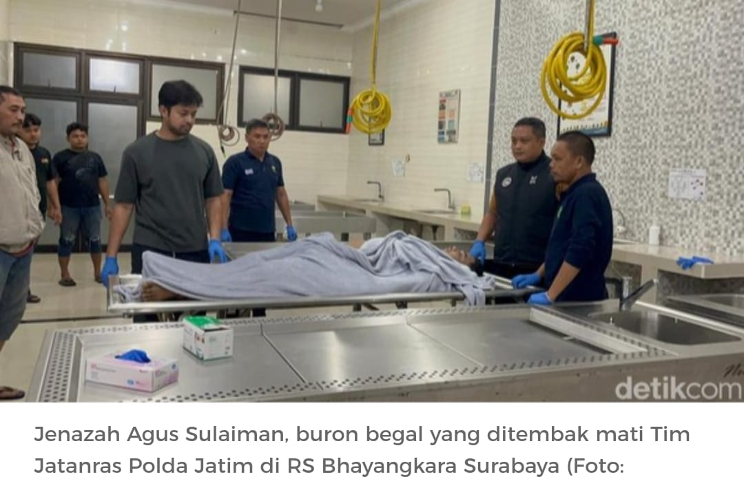 Begal Sadis Lumajang Tewas Ditembak! Raja Jalanan yang Bacok Polisi Akhirnya Dilumpuhkan