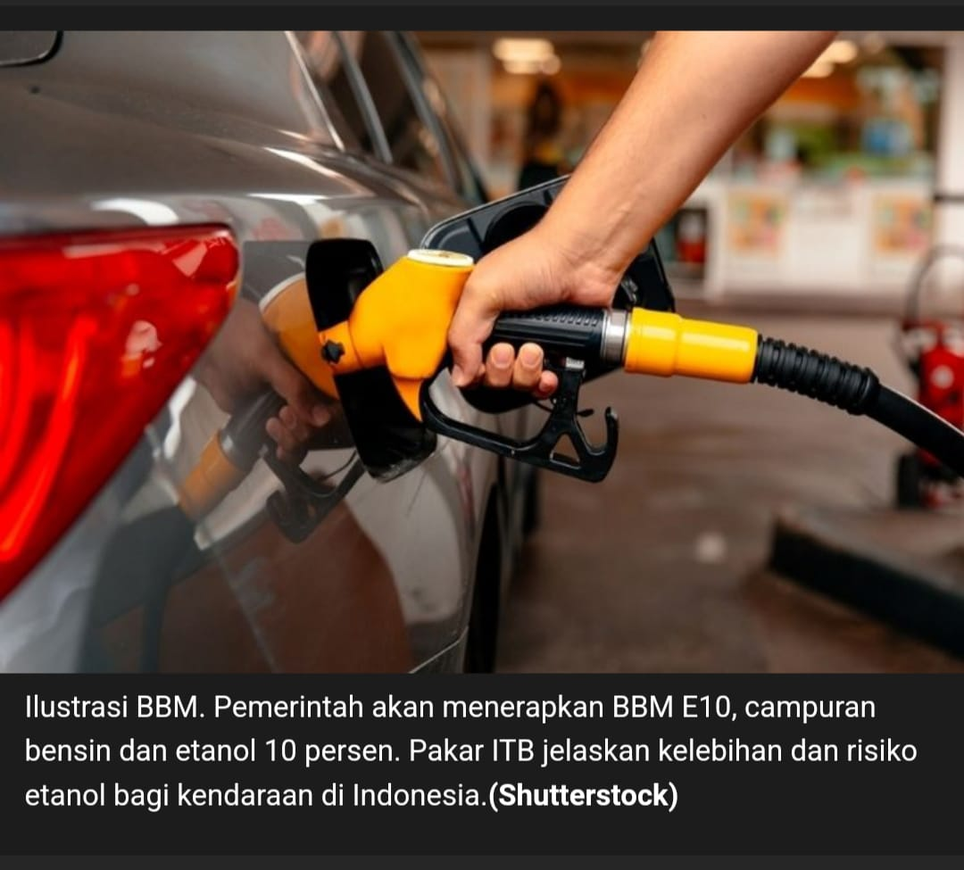 Untung dan Rugi BBM Bersama Etanol 10%, Begini Penjelasan dari Ahli