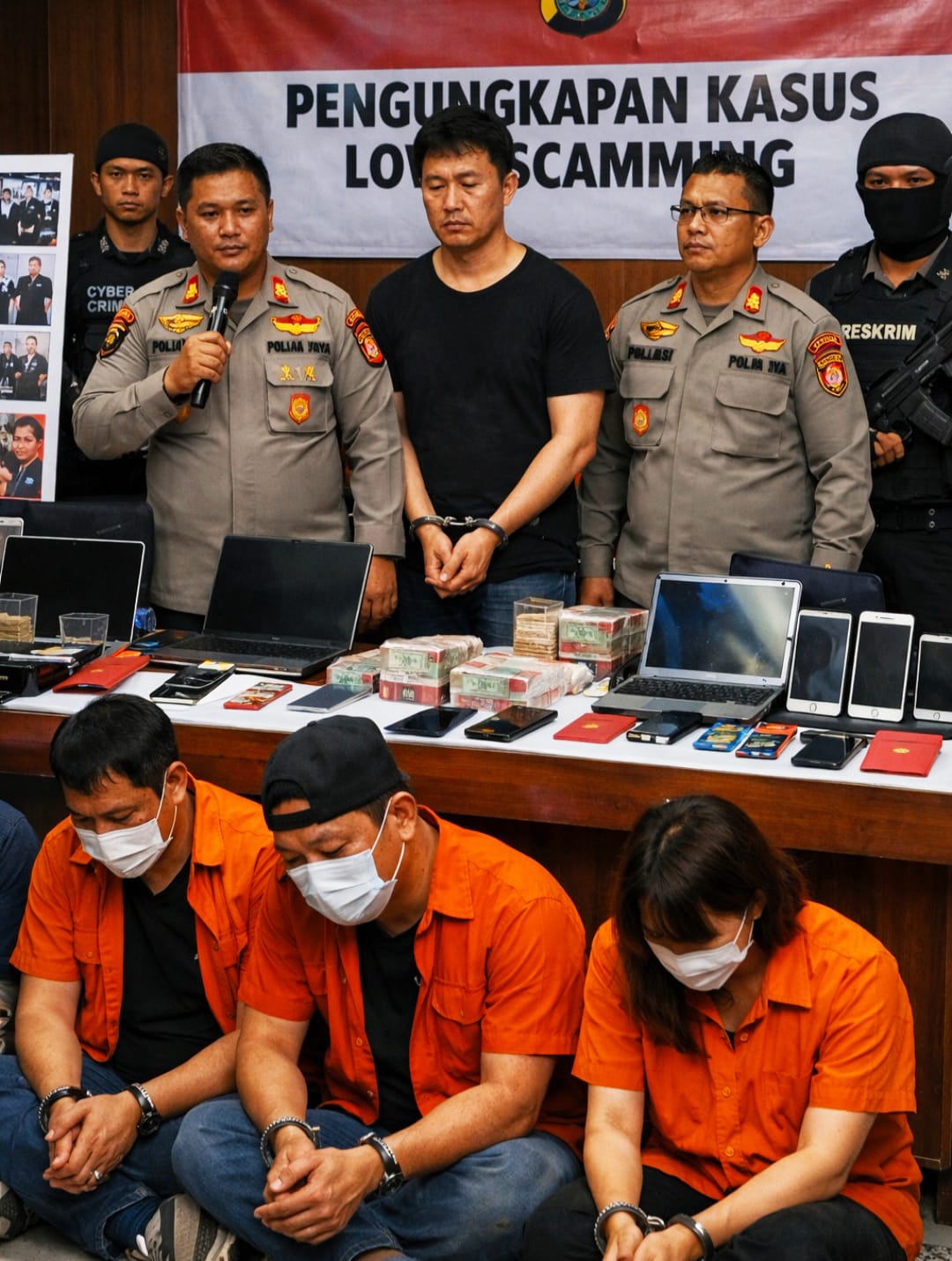 Terbongkar! Sindikat Love Scamming Bermodus Cinta Palsu di Gading Serpong, Otaknya WN China.
