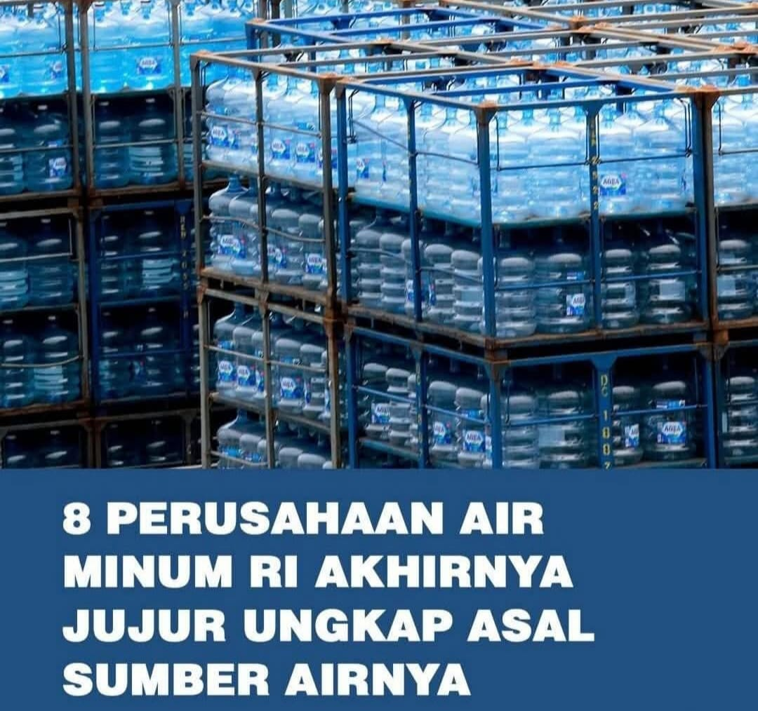 Aqua hingga Le Minerale Ungkap Sumber Air Asli: Ini Daftar Lengkap 8 Perusahaan Air Minum Terbesar di Indonesia