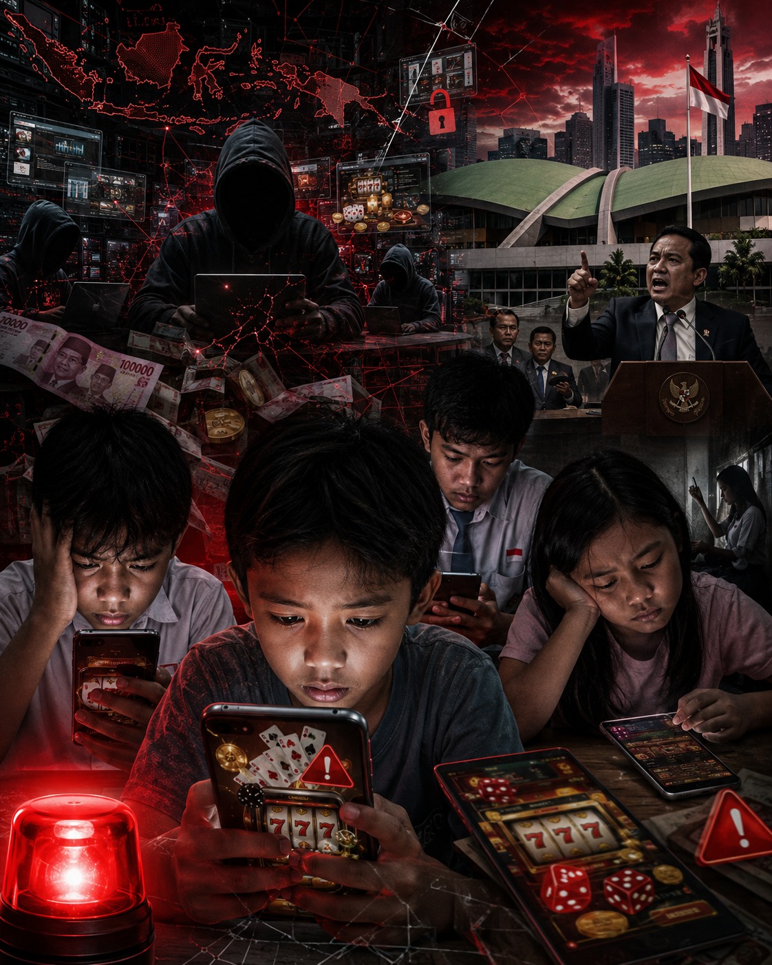 200 Ribu Anak Terpapar "Judol", DPR Desak Pemerintah Tabuh Genderang Perang Lawan Sindikat Judi Online!
