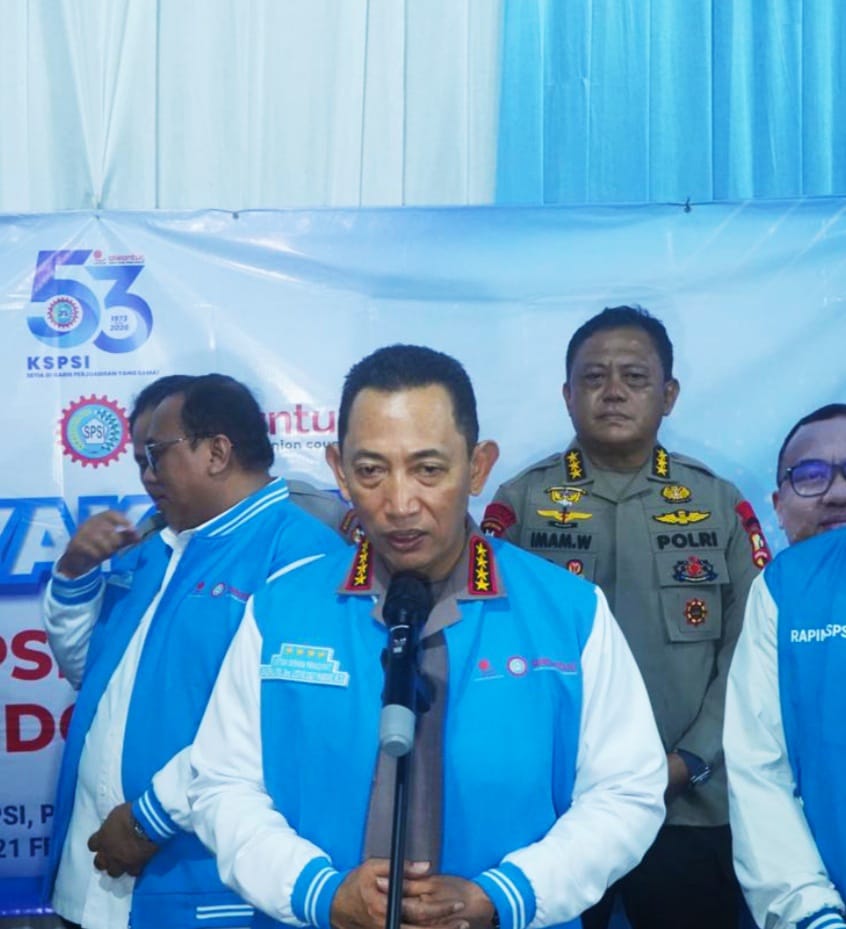Kapolri Dorong Perlindungan Kesehatan Buruh, BPJS dan RS Bhayangkara Dioptimalkan