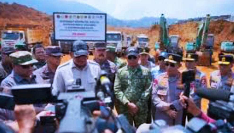 Menhan, Panglima TNI dan Kapolri Turun ke Tambang Ilegal: Ini Temuannya
