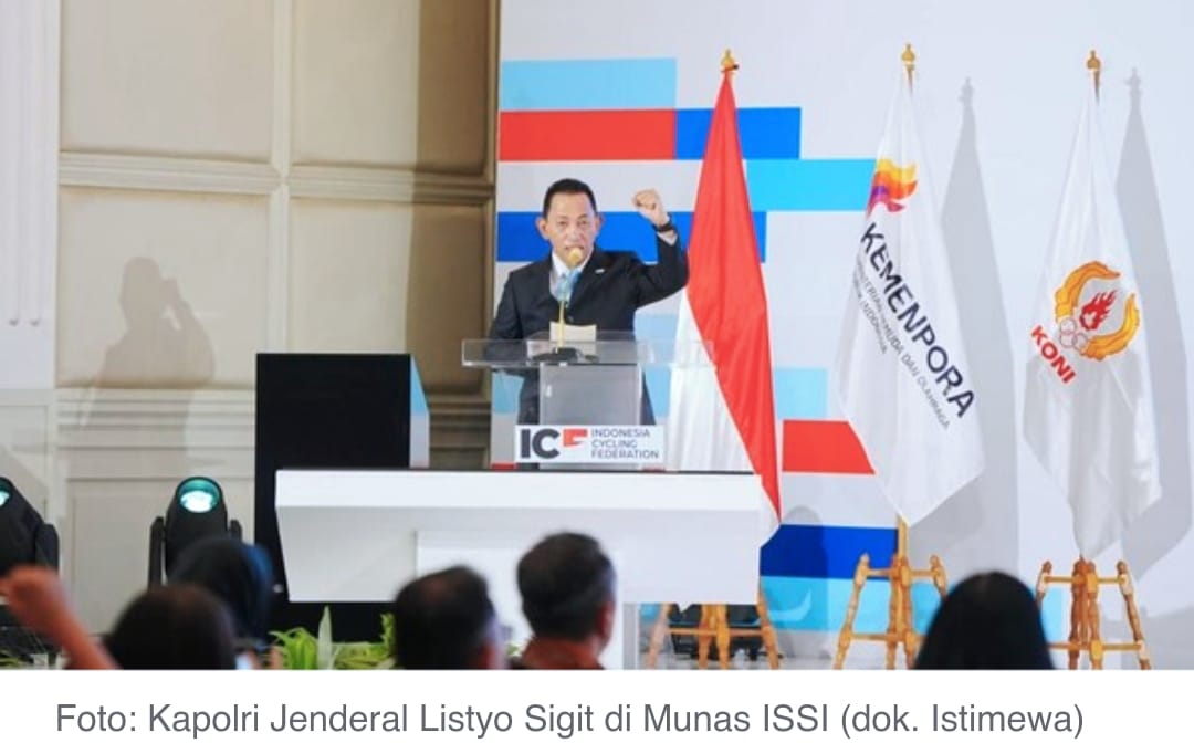 Jakarta – Listyo Sigit Prabowo Terpilih Kembali Pimpin Pengurus Besar Ikatan Sport Sepeda Indonesia (PB ISSI) untuk 2025-2029