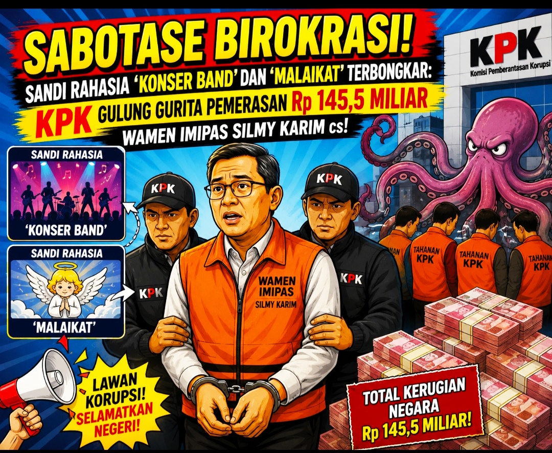 KPK Gulung Gurita Pemerasan Rp 145,5 Miliar Wamen Imipas Silmy Karim cs!, Sandi Rahasia 'Konser Band' dan 'Malaikat' Terbongkar