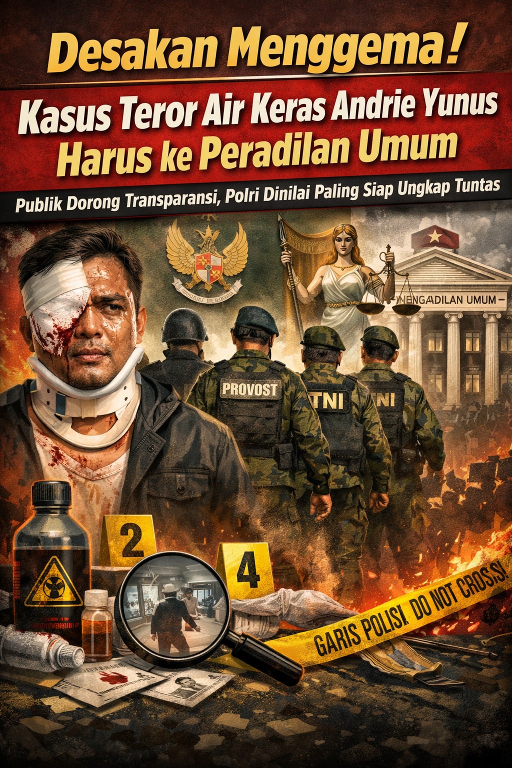 Kasus Andrie Yunus Memanas! Pakar Tegaskan: Ini Pidana Umum, Bukan Militer
