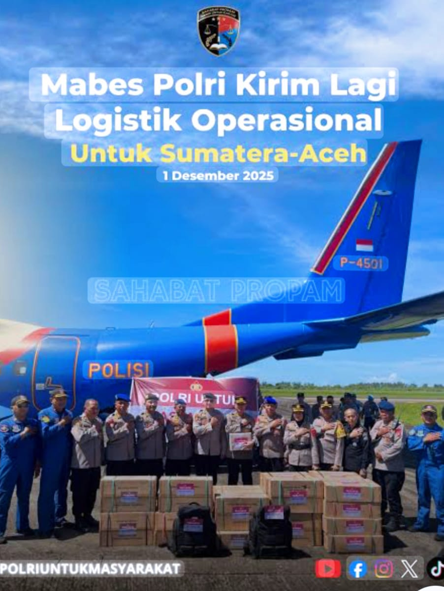 Polri All Out di Bencana Sumatera! Ribuan Bantuan, 638 Personel, Alat SAR Lengkap, hingga Mesin Pembersih Air Dikerahkan Demi Selamatkan Warga.